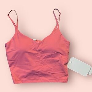 Lululemon Woman Align Cropped Cami Tank A/B (Coral)